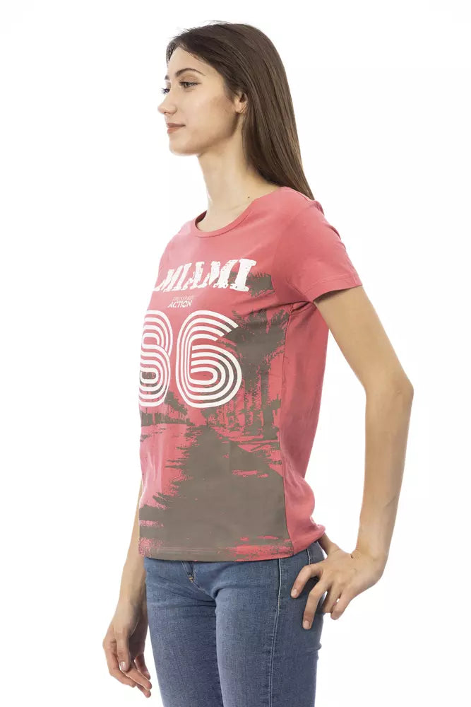 Trussardi Action Multicolor Cotton Women's T-Shirt