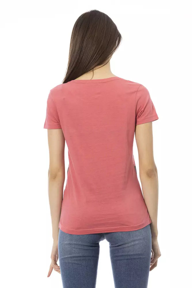 Trussardi Action Multicolor Cotton Women's T-Shirt