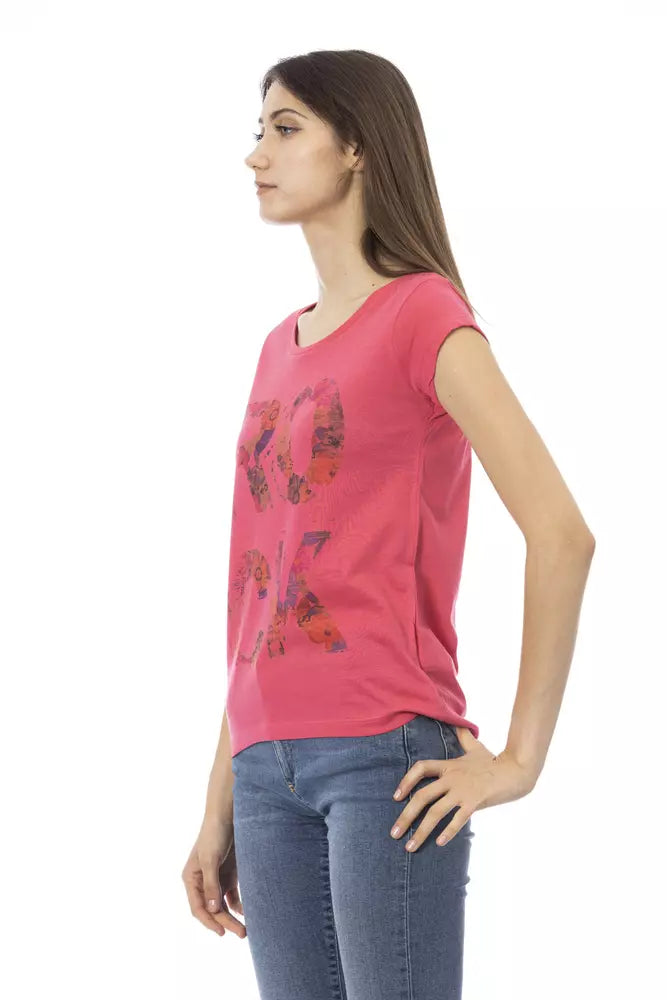 Trussardi Action Multicolor Cotton Women's T-Shirt