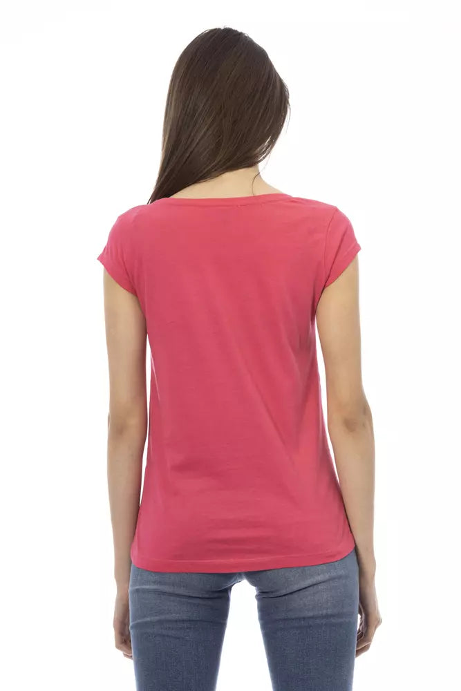 Trussardi Action Multicolor Cotton Women's T-Shirt