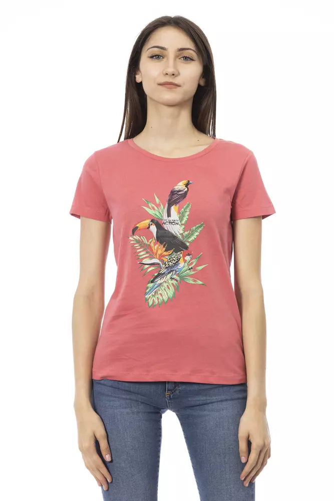 Trussardi Action Multicolor Cotton Women's T-Shirt