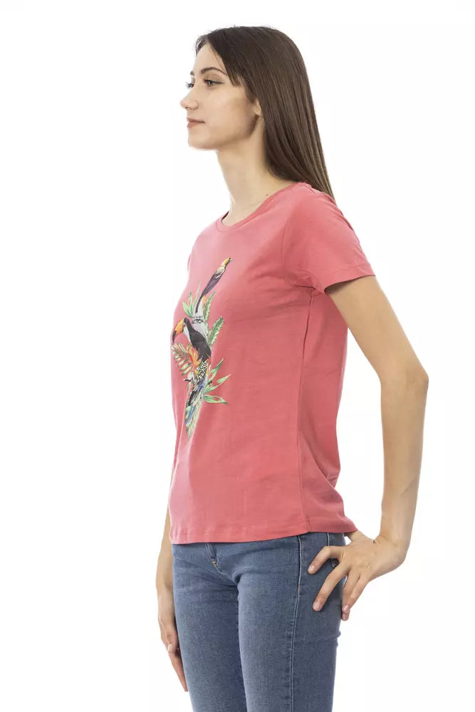 Trussardi Action Multicolor Cotton Women's T-Shirt