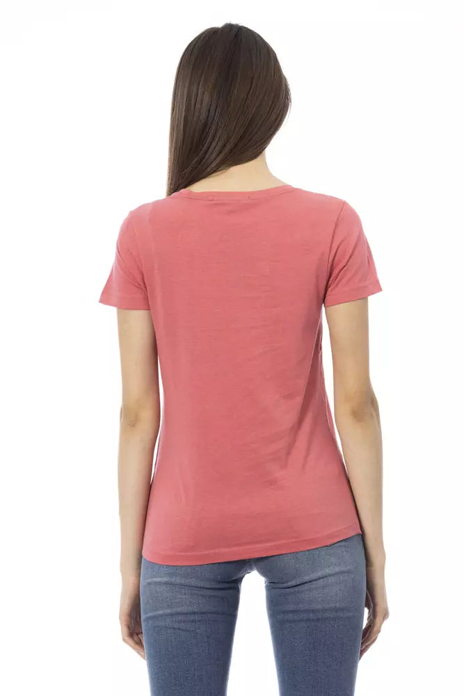 Trussardi Action Multicolor Cotton Women's T-Shirt