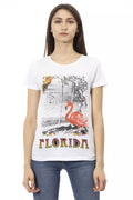 Trussardi Action Women's White Cotton T-Shirt