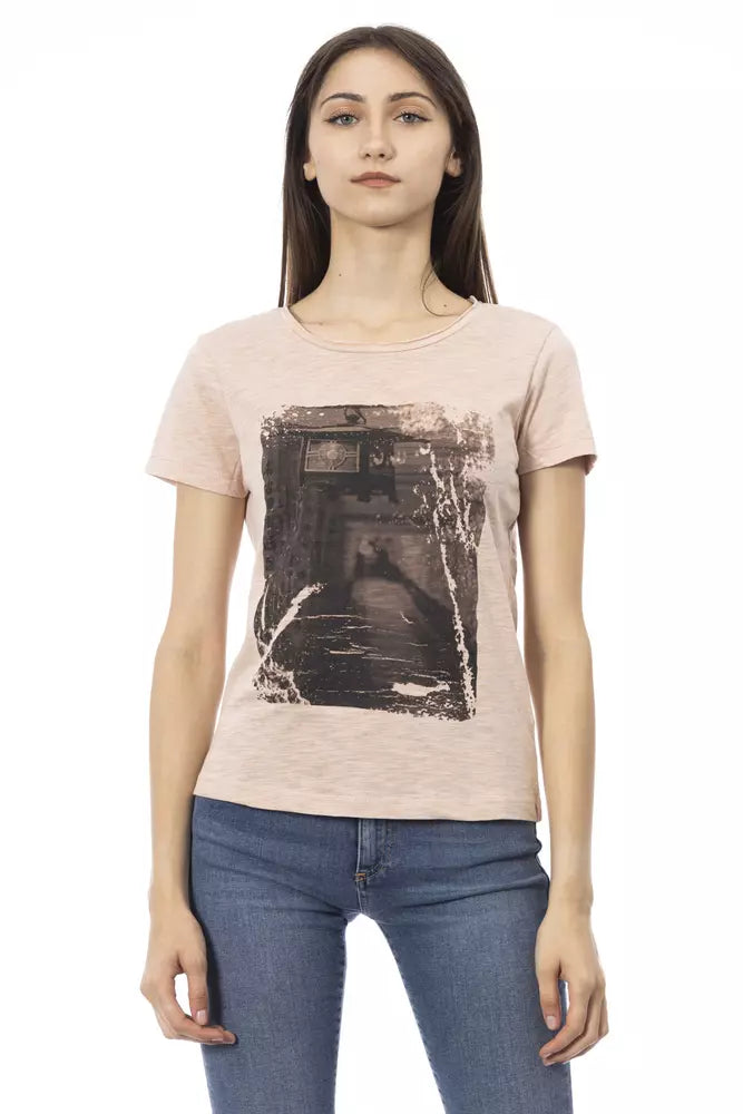 Trussardi Action Multicolor Cotton Women's T-Shirt
