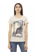Trussardi Action Beige Cotton Women's T-Shirt
