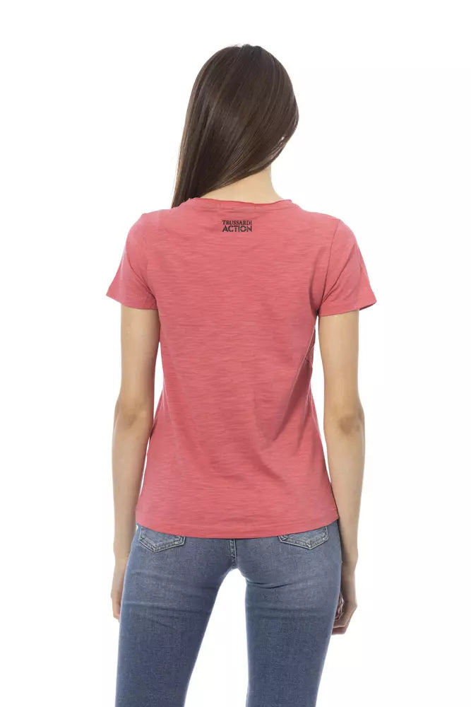 Trussardi Action Multicolor Cotton Women's T-Shirt