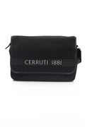 Cerruti 1881 Schwarze Nylon-Umhängetasche für Damen