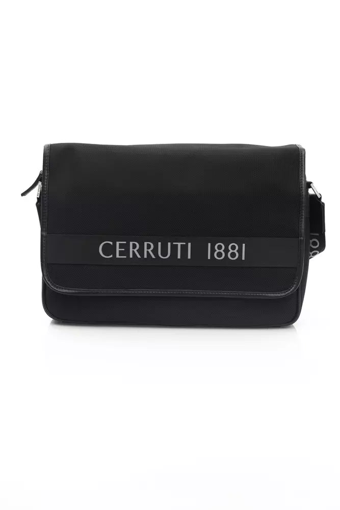 Cerruti 1881 Women's Black Nylon Shoulder Bag