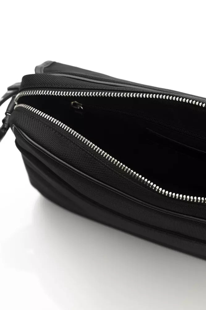 Cerruti 1881 Women's Black Nylon Shoulder Bag