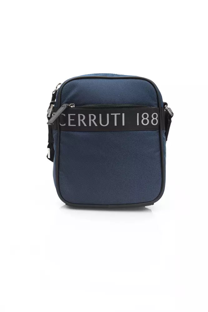 Cerruti 1881 Women's Dark Blue Nylon Crossbody Bag