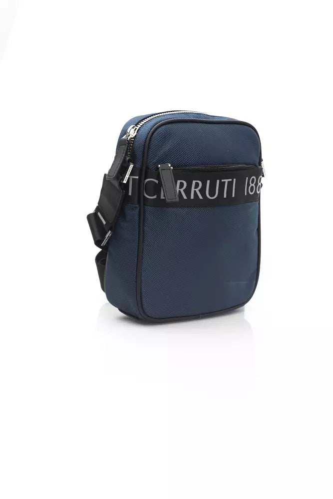 Cerruti 1881 Women's Dark Blue Nylon Crossbody Bag