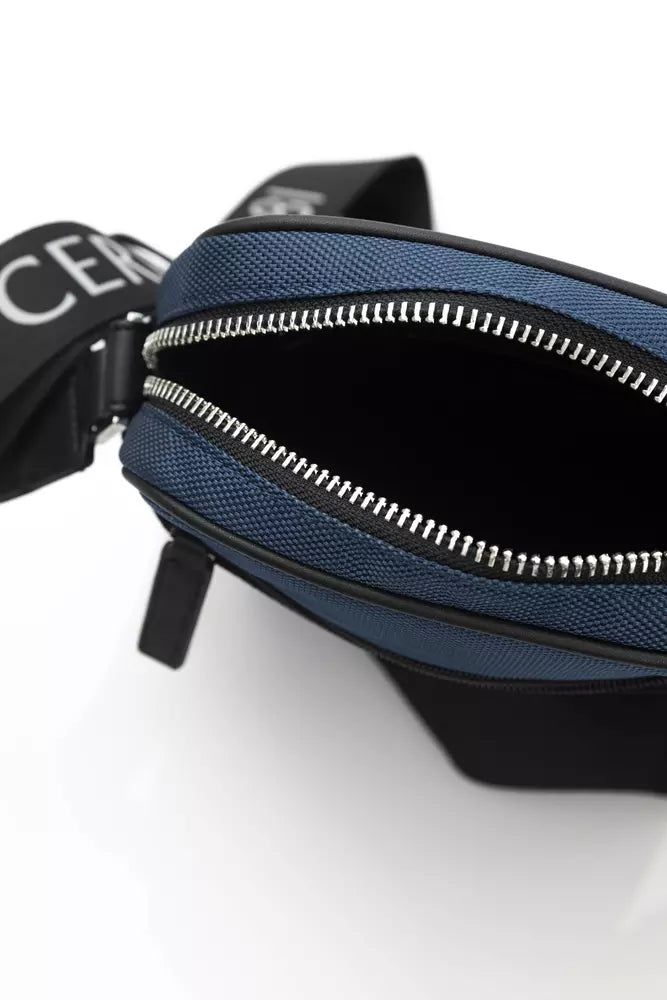 Cerruti 1881 Women's Dark Blue Nylon Crossbody Bag