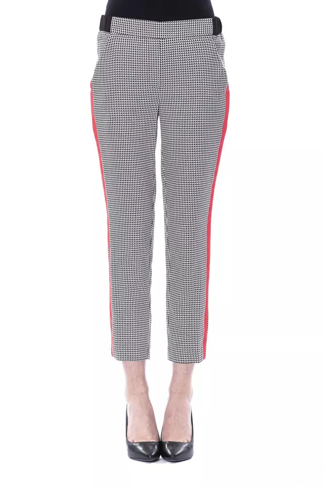 BYBLOS Women's Viscose Trousers in Black
