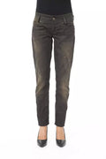 BYBLOS Black Women's Cotton Jeans