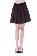 BYBLOS Women's Brown Cotton Skirt