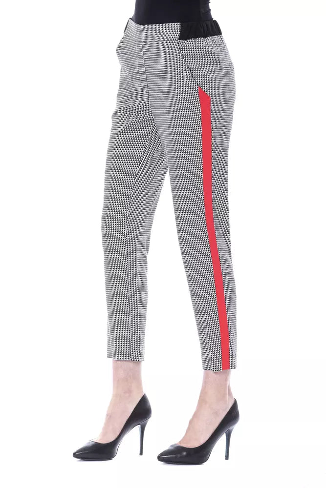 BYBLOS Women's Viscose Trousers in Black
