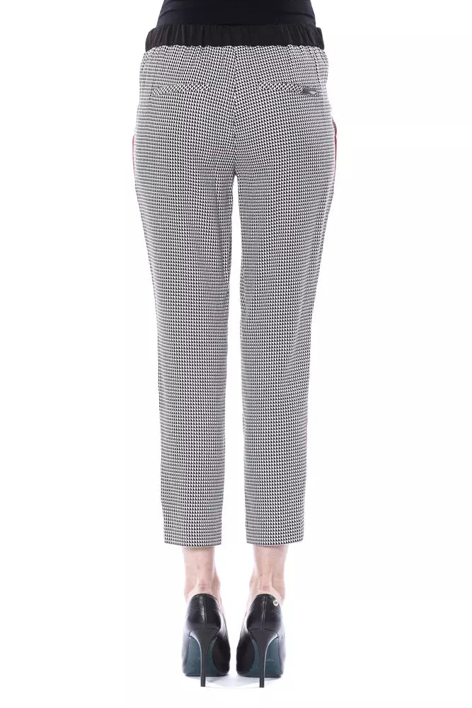 BYBLOS Women's Viscose Trousers in Black