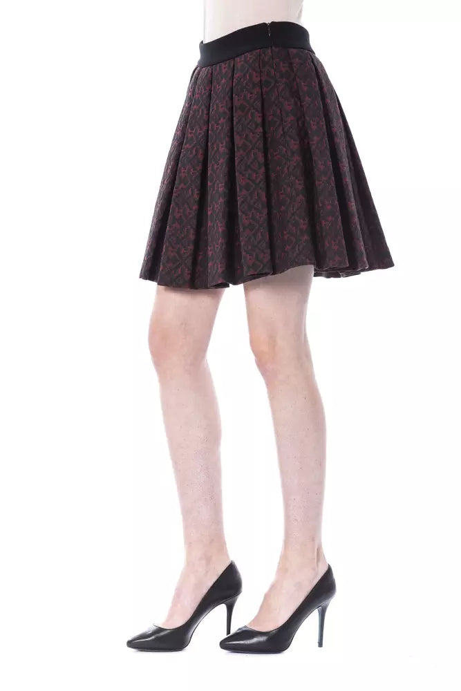 BYBLOS Women's Brown Cotton Skirt