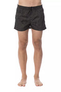 Roberto Cavalli Sport Badebekleidung für Herren aus Polyester im Army-Look