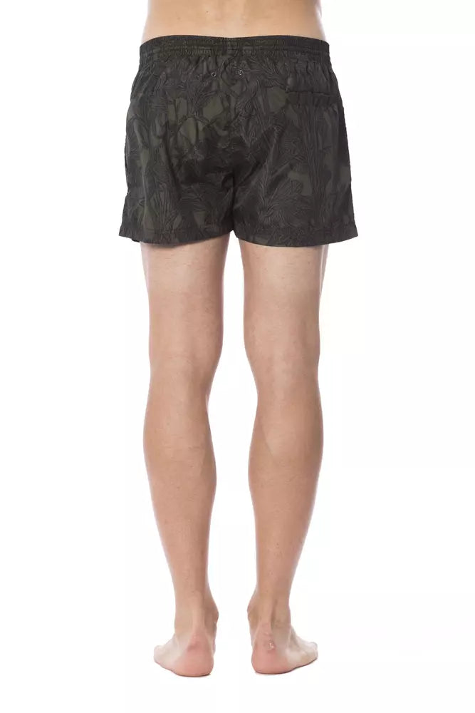 Roberto Cavalli Sport Men's Camouflage Swim Trunks