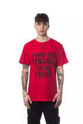 Nicolo Tonetto Red Men's Cotton T-Shirt