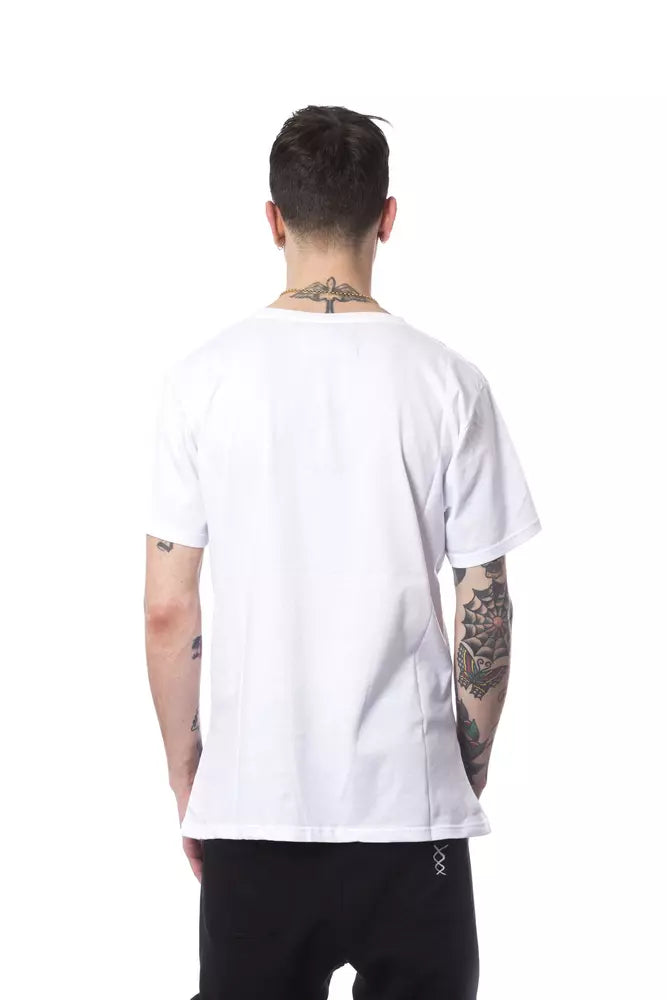 Nicolo Tonetto Men's White Cotton T-Shirt