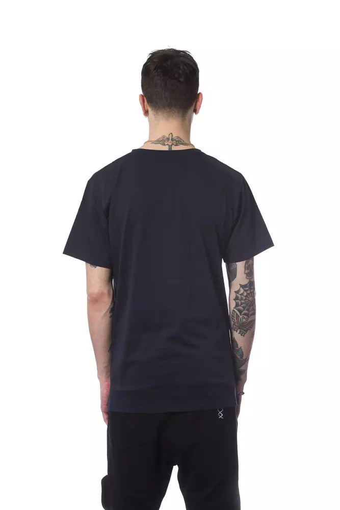 Nicolo Tonetto Men's Blue Cotton T-Shirt