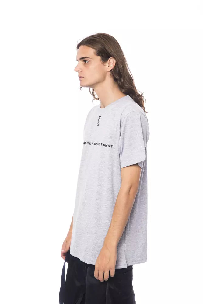 Nicolo Tonetto Men's Gray Cotton T-Shirt