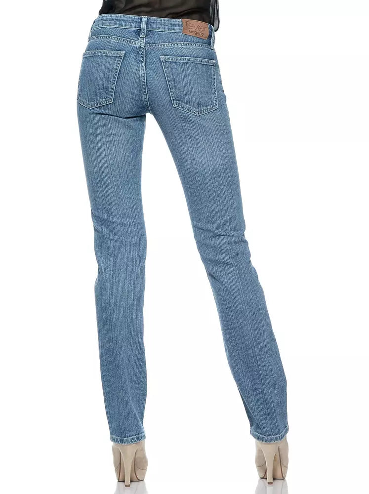 Ungaro Fever Hellblaue Damenjeans aus Baumwolle