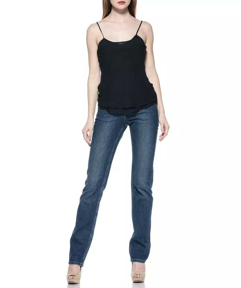 Ungaro Fever Blaue Baumwoll-Jeans für Damen