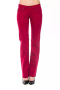 Ungaro Fever Rote Damenhose aus Baumwolle
