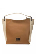 Pompei Donatella Women's Brown Leather Shoulder Bag