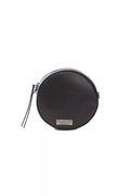 Pompei Donatella Women's Black Leather Shoulder Bag