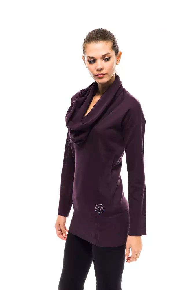 Montana Blue Lilac Wool Sweater for Women