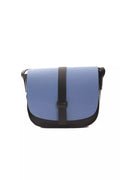 Pompei Donatella Women's Blue Leather Crossbody Bag