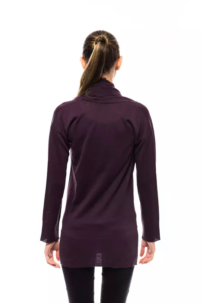 Montana Blue Lilac Wool Sweater for Women