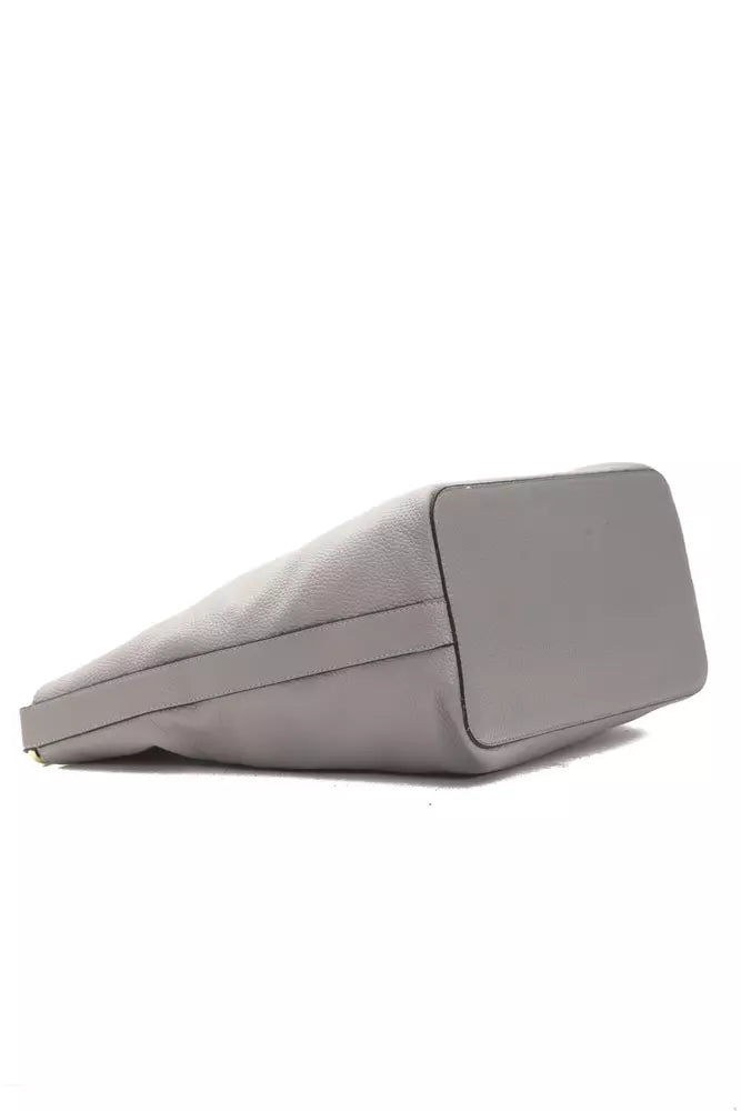 Pompei Donatella Women's Gray Leather Bag