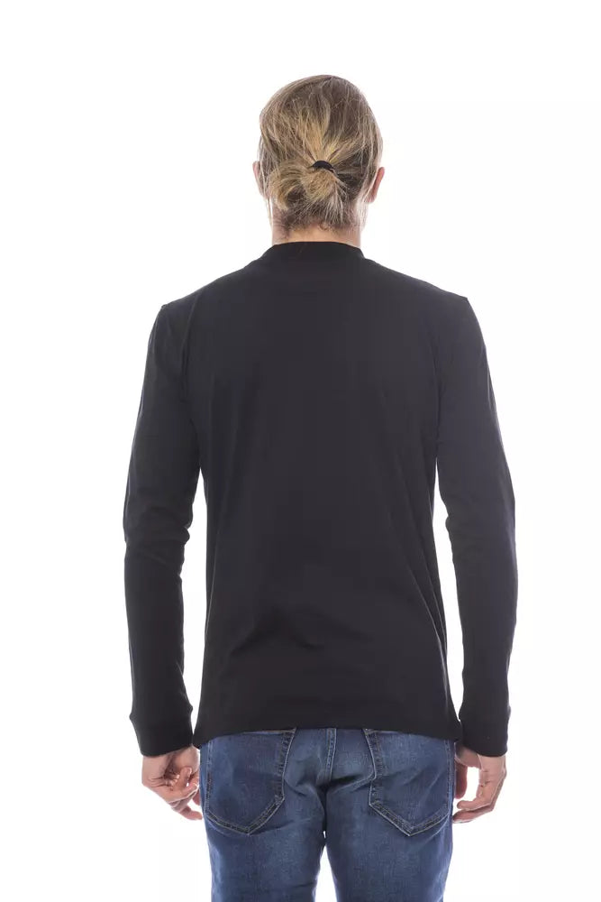 Verri Black Men's Cotton Sweater