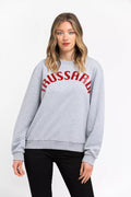 Trussardi Women's Gray Cotton Sweatshirt