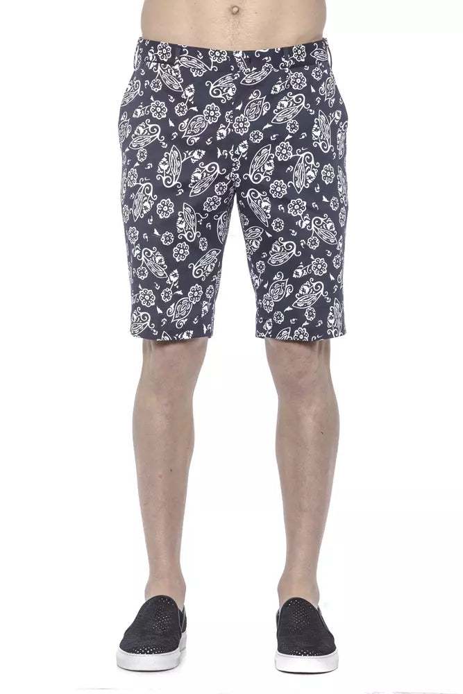 PT Torino Blaue Baumwollhose