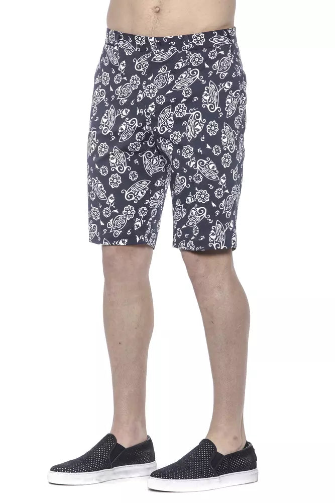 PT Torino Blaue Baumwollhose