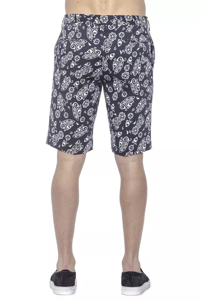 PT Torino Blaue Baumwollhose
