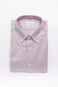 Robert Friedman Men's Red Cotton Shirt
