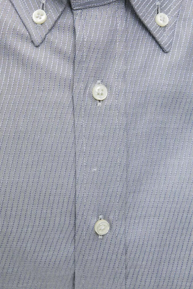 Robert Friedman Men's Beige Cotton Shirt
