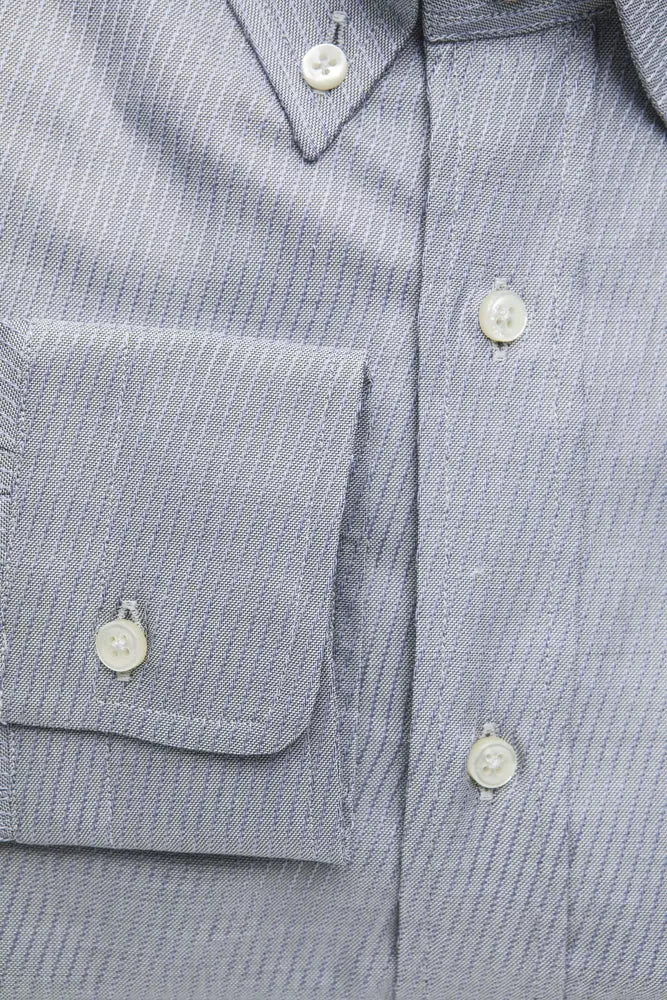 Robert Friedman Men's Beige Cotton Shirt