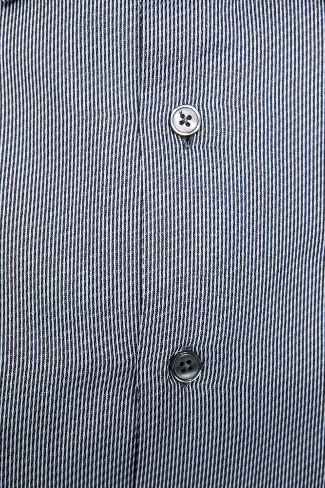 Robert Friedman Sky Blue Men's Cotton Shirt