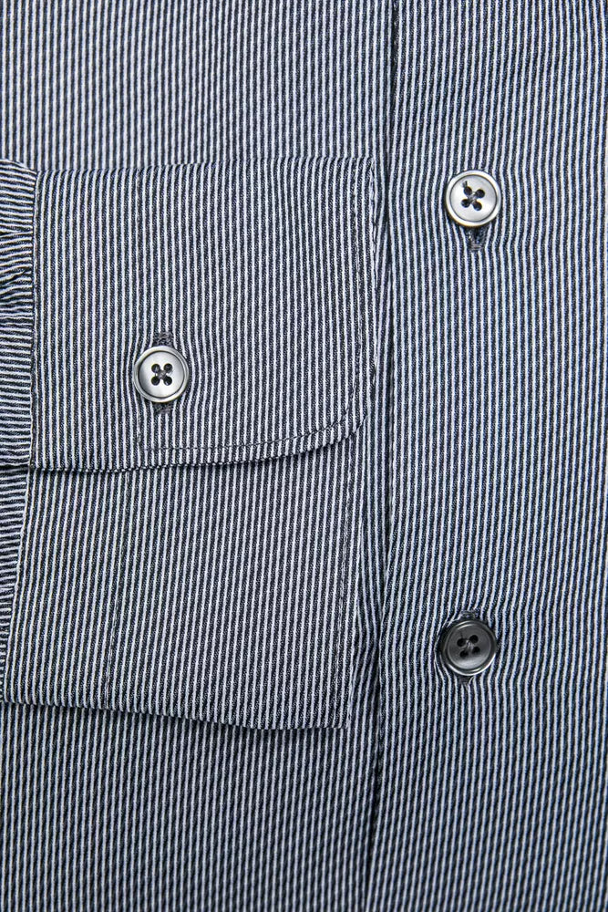Robert Friedman Sky Blue Men's Cotton Shirt