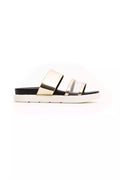 Péché Originel Golden Polyethylene Sandals