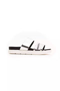 Péché Originel Silberne Polyethylen-Sandalette für Damen